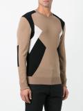 colour block jumper