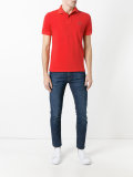 logo patch polo shirt