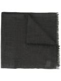 raw edge scarf