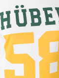 varsity print T-shirt
