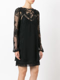 lace overlay dress