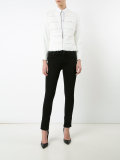 frayed trim jacket 