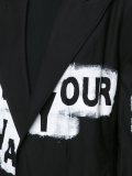long painted coat 