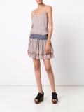 cut-off shoulders dress