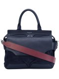 flap closure tote bag