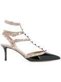 Valentino Garavani Rockstud ankle strap pumps