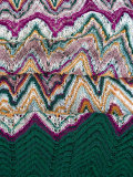 crochet-knit scarf