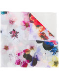 floral print scarf