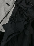 ruffle trim coat