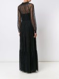 sheer gown