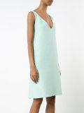 square open back dress
