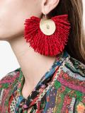 Wool Fan Earrings