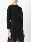 open front cropped jacket