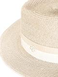logo detail fedora hat