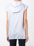 pinstripe hooded top