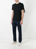 knotted sleeve t-shirt