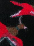 飞鸟嵌花毛衣