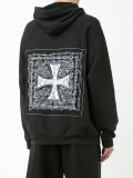 Erd Croix avec des Roses hoodie