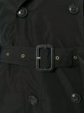 hooded trench coat