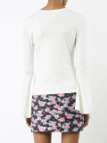 flared sleeves blouse