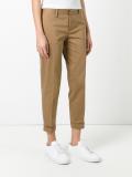 slim capri trousers