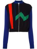 zipped cardigan 