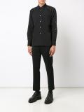 buttoned panel shirt