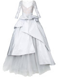 longsleeved ball gown