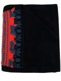 intarsia knit scarf