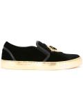 patch slip-on sneakers
