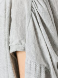 slit arms jersey dress