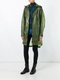 semi sheer raincoat