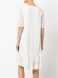 broderie anglaise trim dress