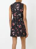 floral print flared dress