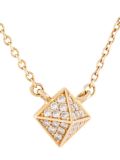 'Mini Pyramid'钻石项链