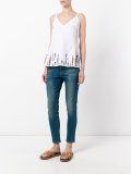 embroidered flowers cami