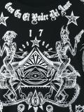 tattoo print T-shirt
