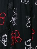 spooky embroidered flower dress