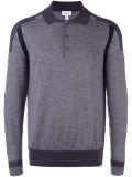 sleeve stripe polo shirt