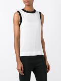 two-tone tank top