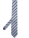 diagonal stripe tie 