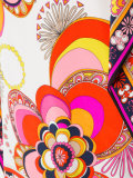 scarf print dress