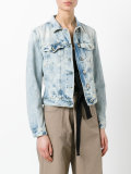 cropped denim jacket