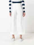 wide leg cropped trousers 