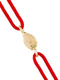 18kt gold nugget friendship bracelet