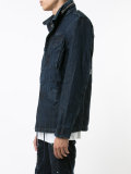 multiple pockets denim jacket