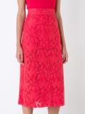 double lace skirt