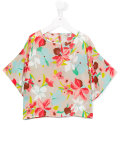 floral print T-shirt