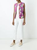 floral print gilet