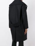 single button mid coat